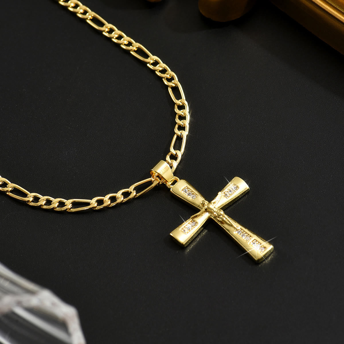 4-Style Sacred Crucifix Necklace