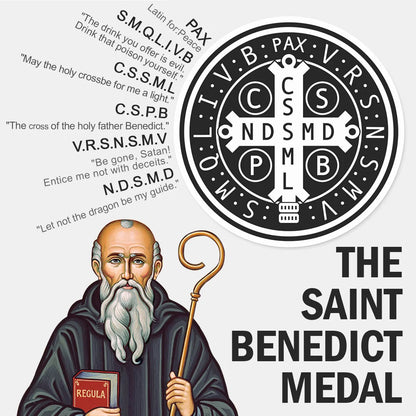St. Benedict Titanium Protection Ring