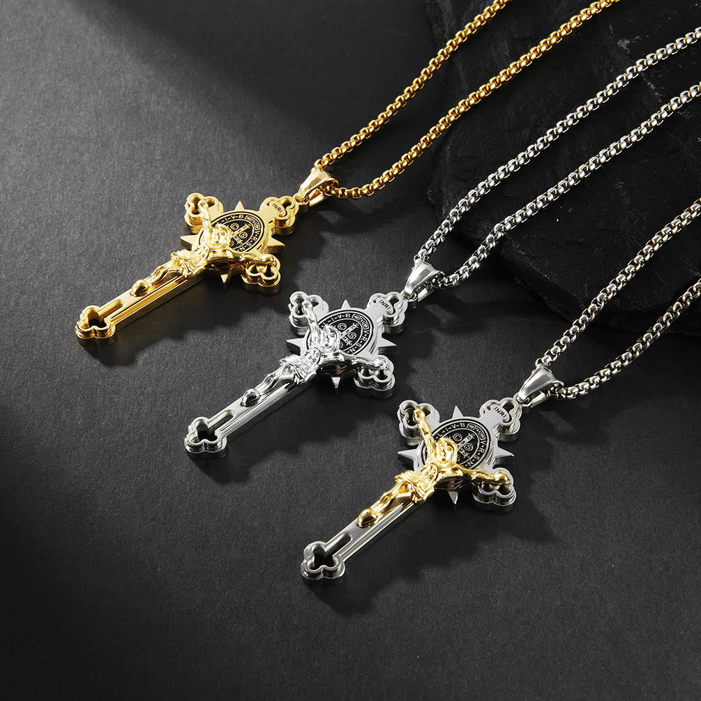 St. Benedict Crucifix Necklace