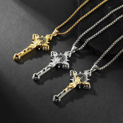 St. Benedict Crucifix Necklace