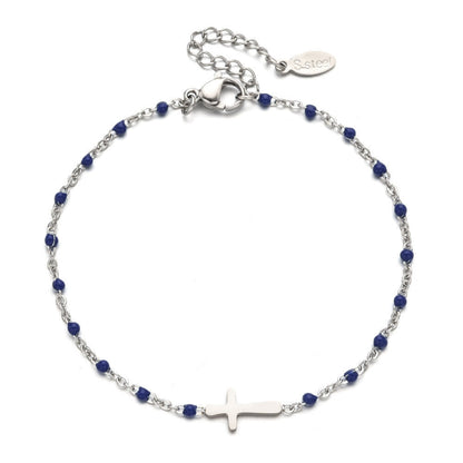 Minimalist Cross Bracelet