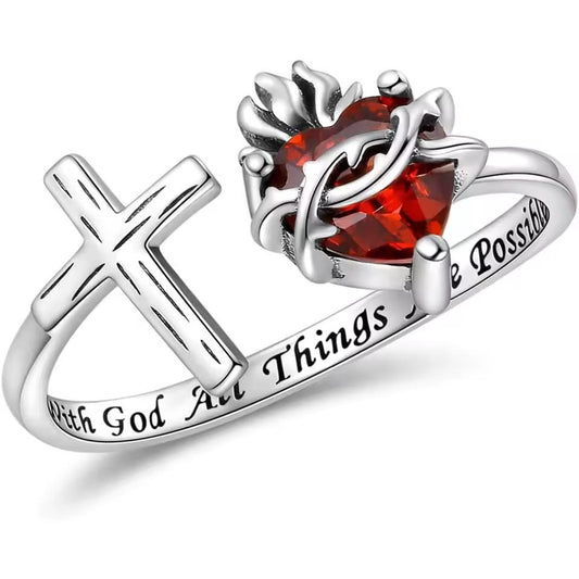 Sacred Heart of Jesus Ring