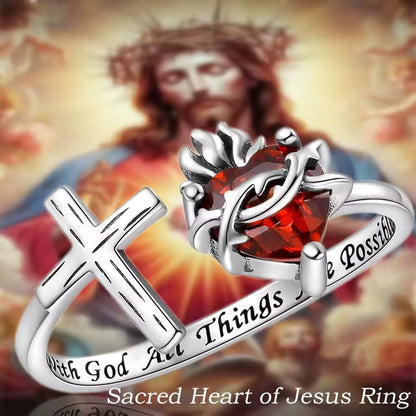 Sacred Heart of Jesus Ring
