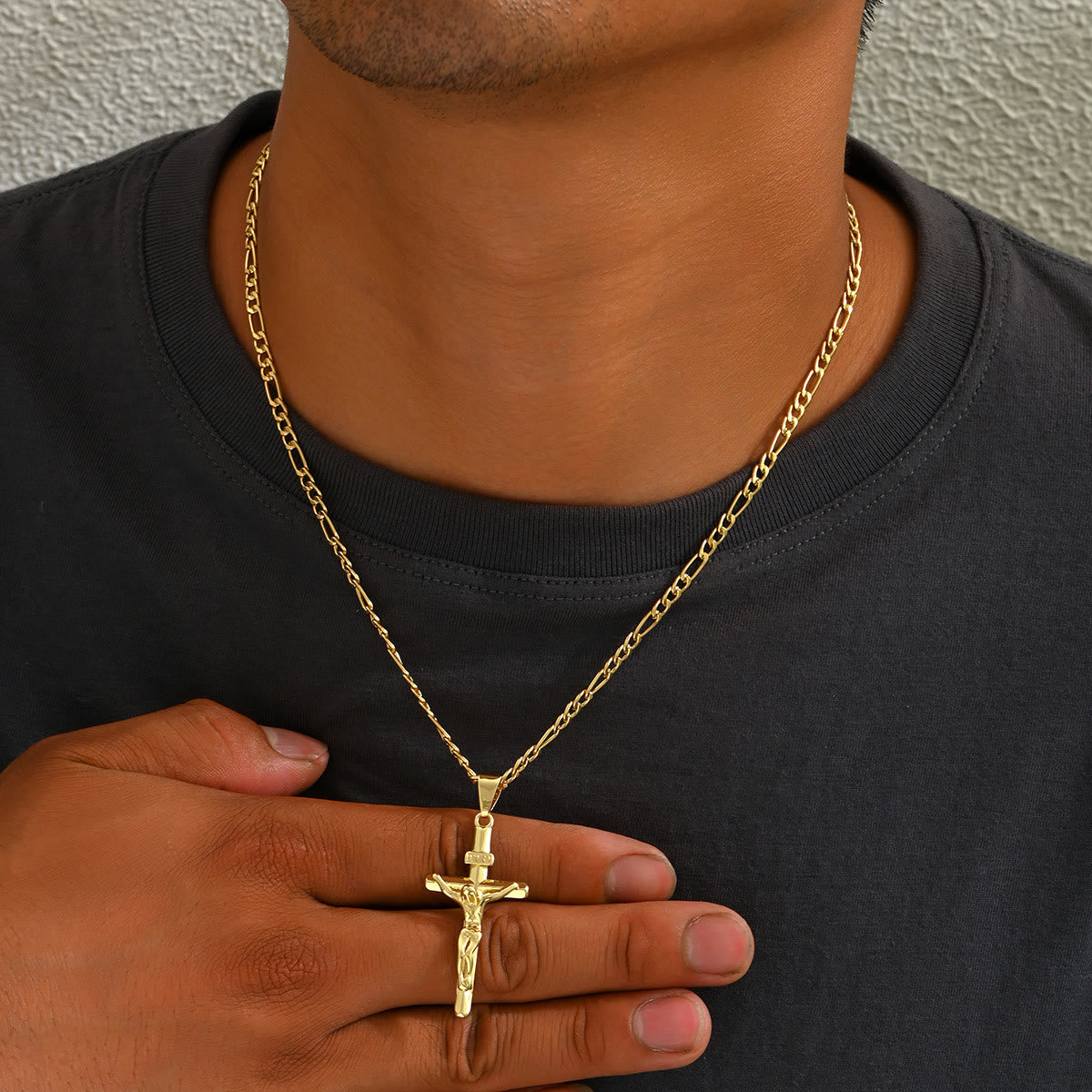 4-Style Sacred Crucifix Necklace