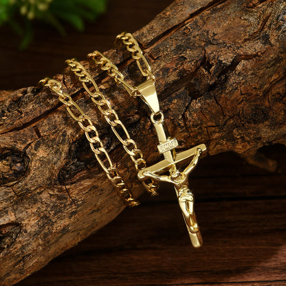 4-Style Sacred Crucifix Necklace