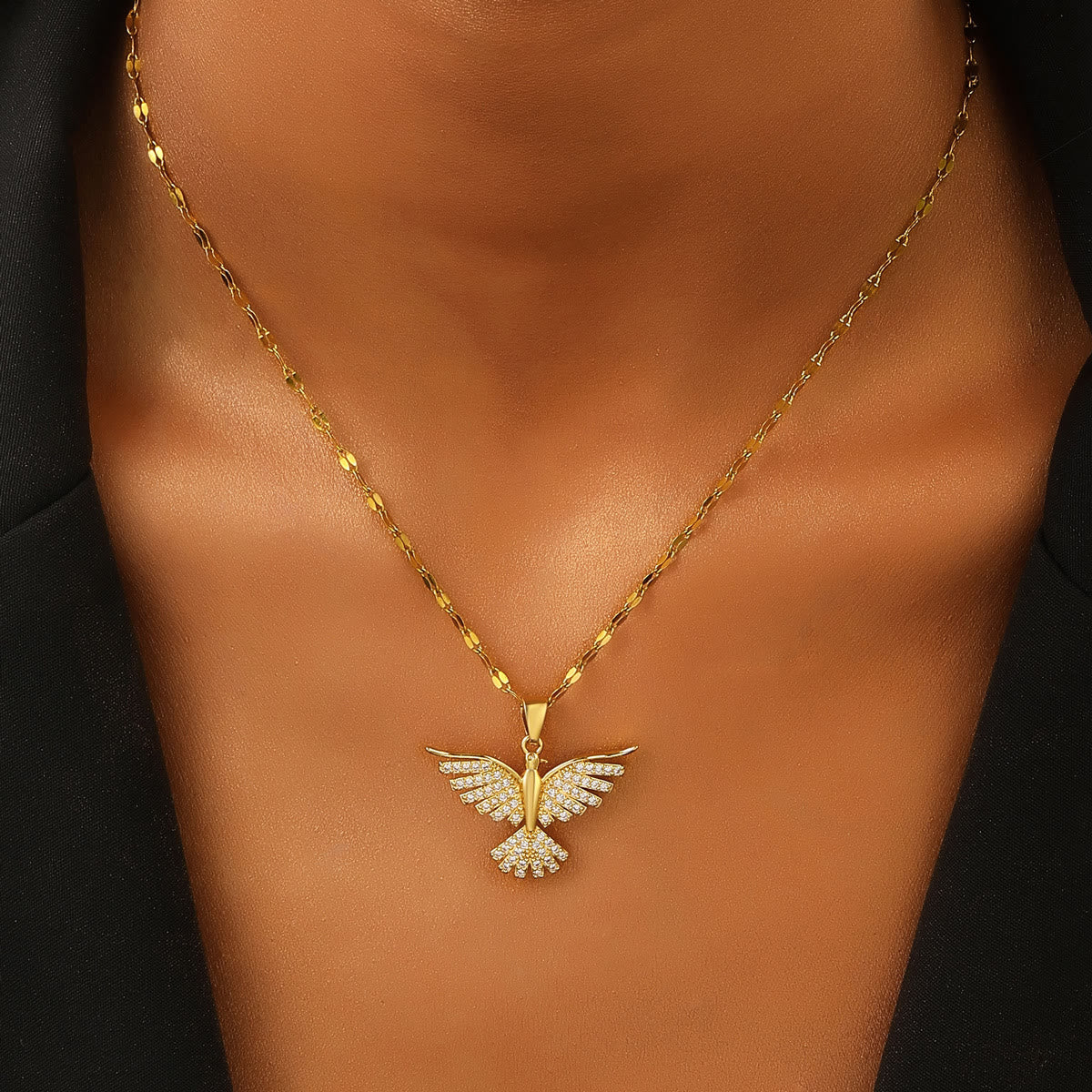 Radiant Dove Necklace