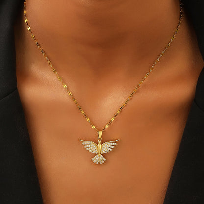 Radiant Dove Necklace