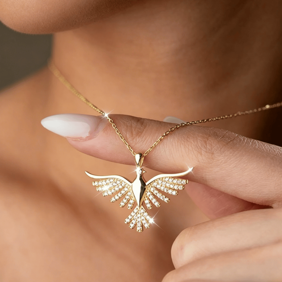 Radiant Dove Necklace