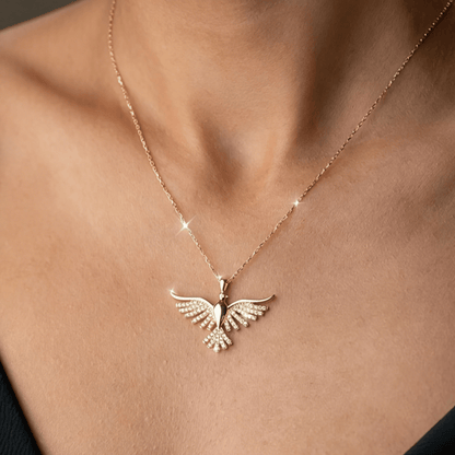 Radiant Dove Necklace